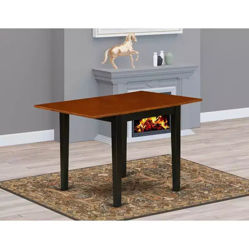 Table rectangulaire 30X48 avec 2 rallonges papillon