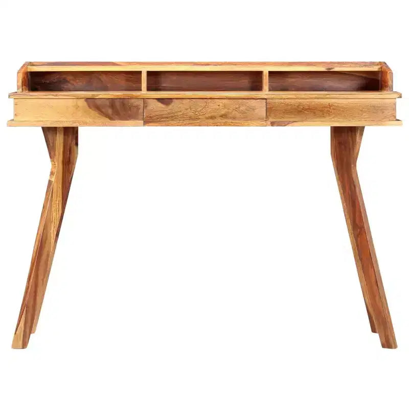 Bureau 45,3x19,7x33,5 cm en bois d'acacia massif